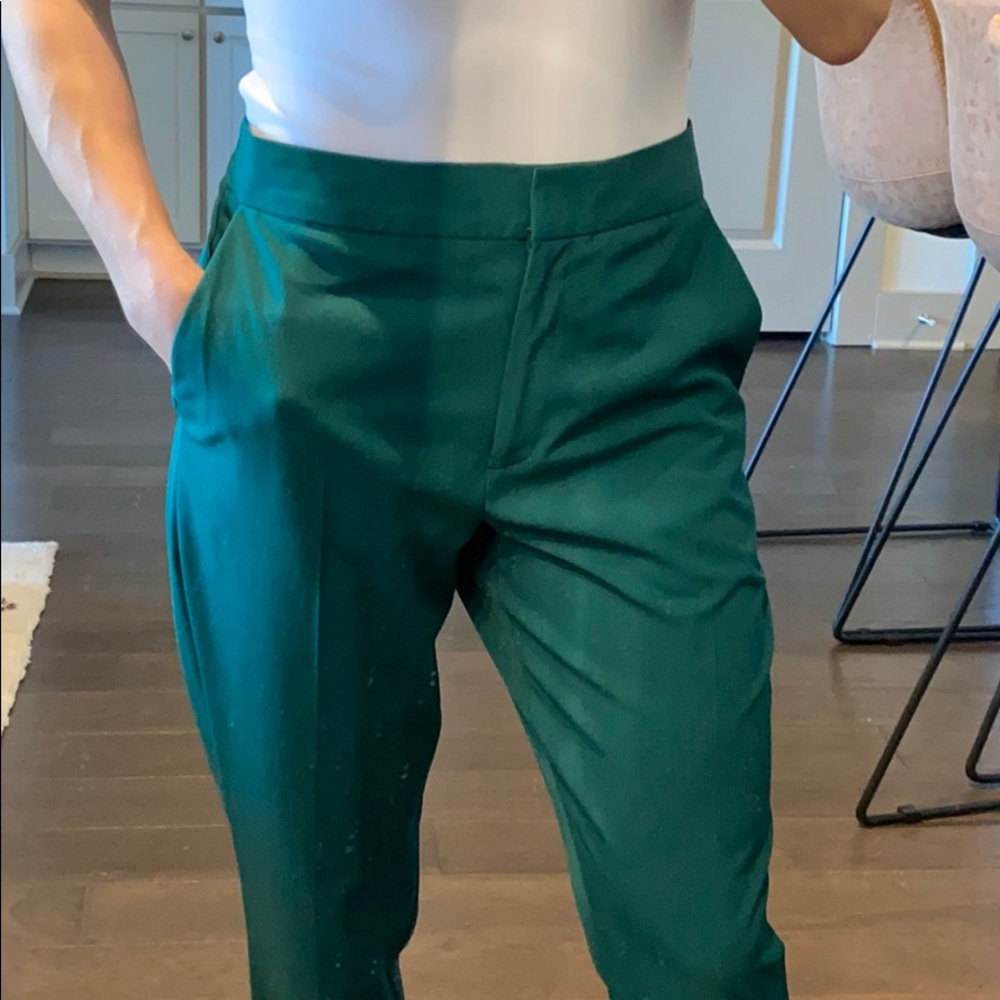 ⚜️ Topshop green trousers - Picture 3 of 4